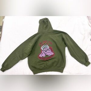 USMC MCRD San Diego, CA OD Crucible Conquered Green Hoodie